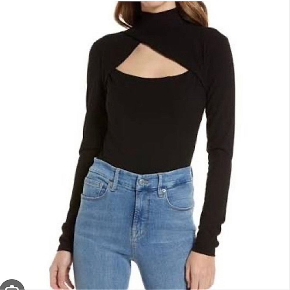 Rachel Parcell | Mockneck Bodysuit
